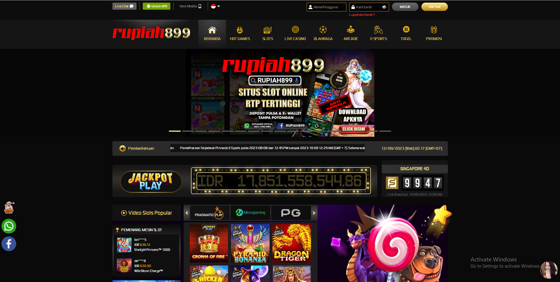 RUPIAH899